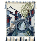3D Embroidery Denim Wall Hanging (5) 3D Embroidery Denim Wall Hanging (5)