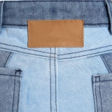 Women‘s 100% Cotton 16.2oz Color-Block Denim Jeans (3) Women‘s 100% Cotton 16.2oz Color-Block Denim Jeans (3)