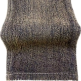 Women's 75% Cotton 25% Polyester 13oz Faux Animal Fur-Texture Denim – Custom Development from Fabric to Garment (2)