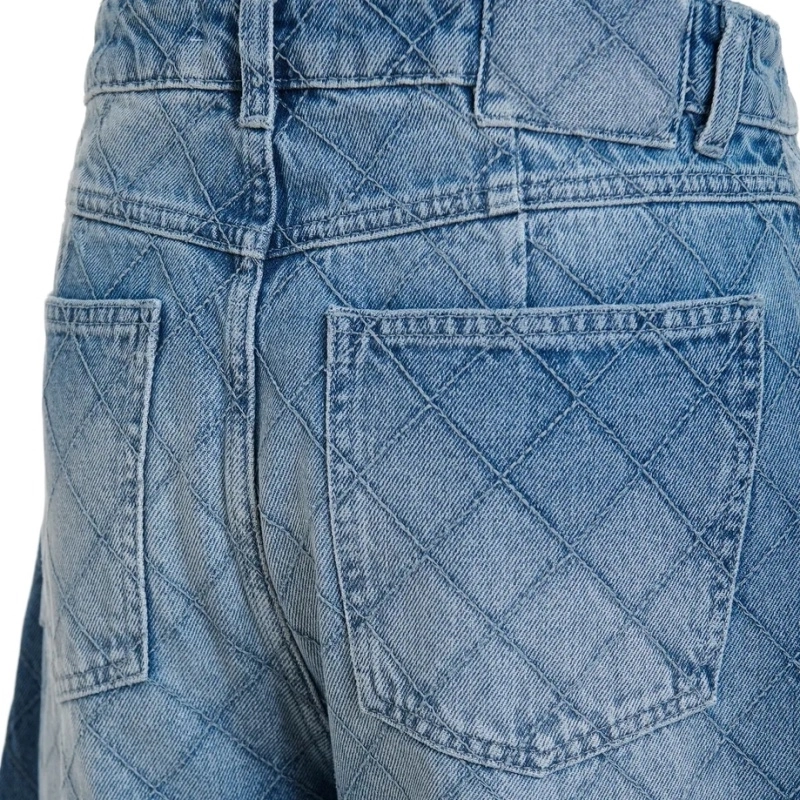 Women‘s 100% Cotton 13oz Barrel Leg Jeans (3) Women‘s 100% Cotton 13oz Barrel Leg Jeans (3)