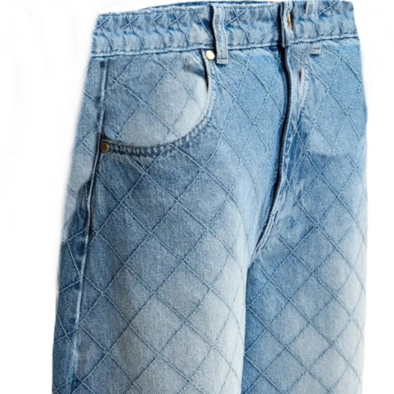 Women‘s 100% Cotton 13oz Barrel Leg Jeans (4) Women‘s 100% Cotton 13oz Barrel Leg Jeans (4)