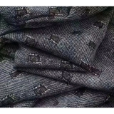 100% Cotton Jacquard Check Denim (2)