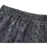 100% Cotton Jacquard Check Denim (4)