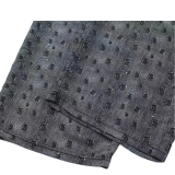 100% Cotton Jacquard Check Denim (5)