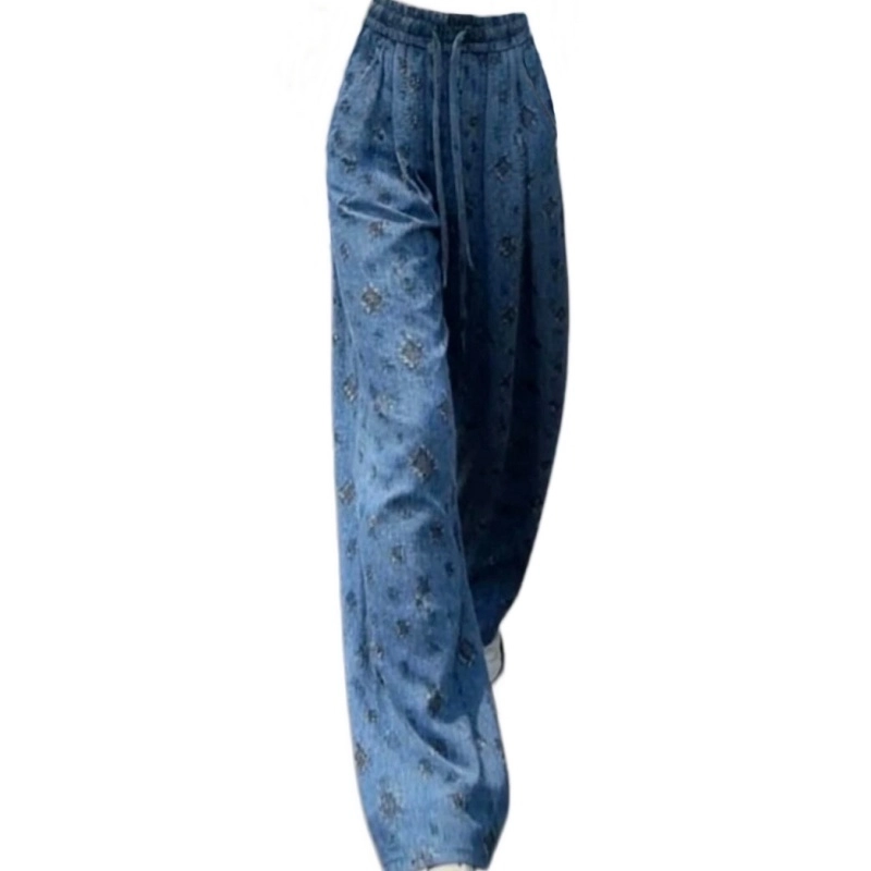 100% Cotton Jacquard Check Denim (6)
