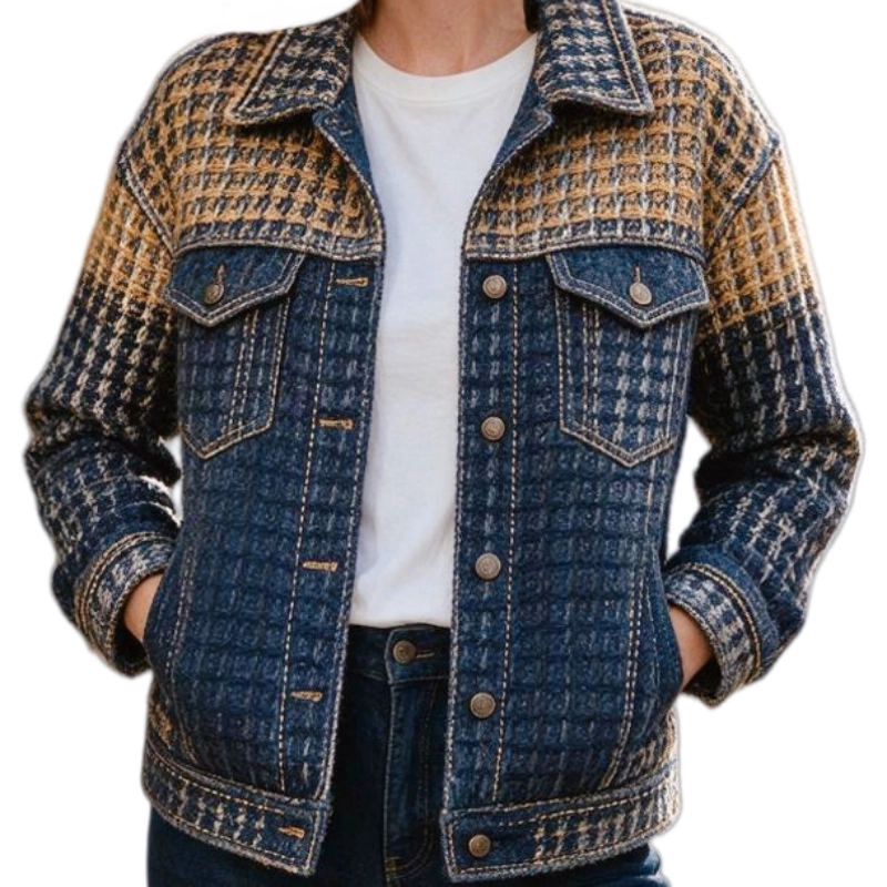The Weight of Luxury: 410g Jacquard Denim for the Modern Woman (4) The Weight of Luxury: 410g Jacquard Denim for the Modern Woman (4)