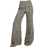 Multi‑Color Leopard Print Denim Fabric (7)