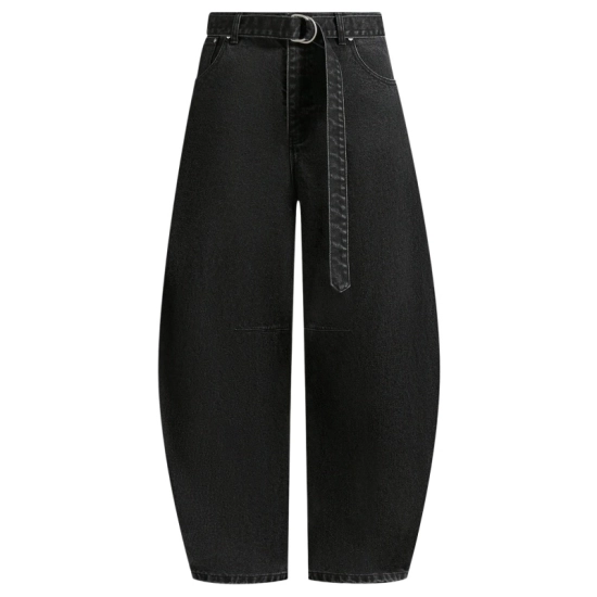 Men's Black Barrel Jeans Men's Black Barrel Jeans