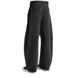 Men's Black Barrel Jeans (3)