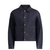 Men's Raw Denim Jacket - 100% Cotton Classic Fit