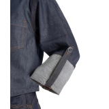 Women's Raw Denim Western Shirt | 73% Cotton Lyocell | Lisa denim (4)