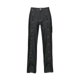 Raw Denim Men's Pleated Trousers Raw Denim Men's Pleated Trousers