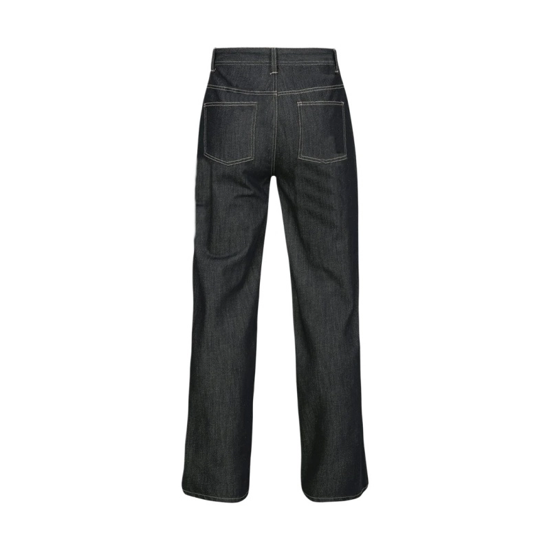 Raw Denim Men's Pleated Trousers (4) Raw Denim Men's Pleated Trousers (4)