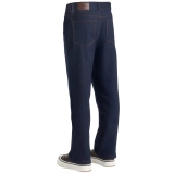 Raw Denim Men's Pleated Trousers – 14oz Unwashed Dark Indigo (5) Raw Denim Men's Pleated Trousers – 14oz Unwashed Dark Indigo (5)
