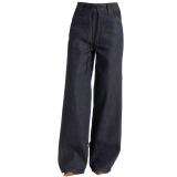 13oz Cotton-Tencel Raw Denim Jeans for Women