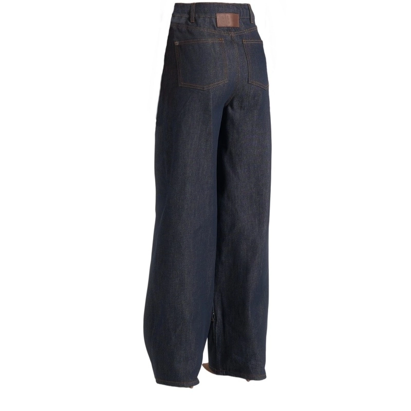 13oz Cotton-Tencel Raw Denim Jeans for Women (2)