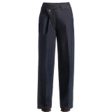 Women‘s 73% Cotton 27% Lyocell 13oz Raw Denim Jeans with Asymmetric Fly Women‘s 73% Cotton 27% Lyocell 13oz Raw Denim Jeans with Asymmetric Fly