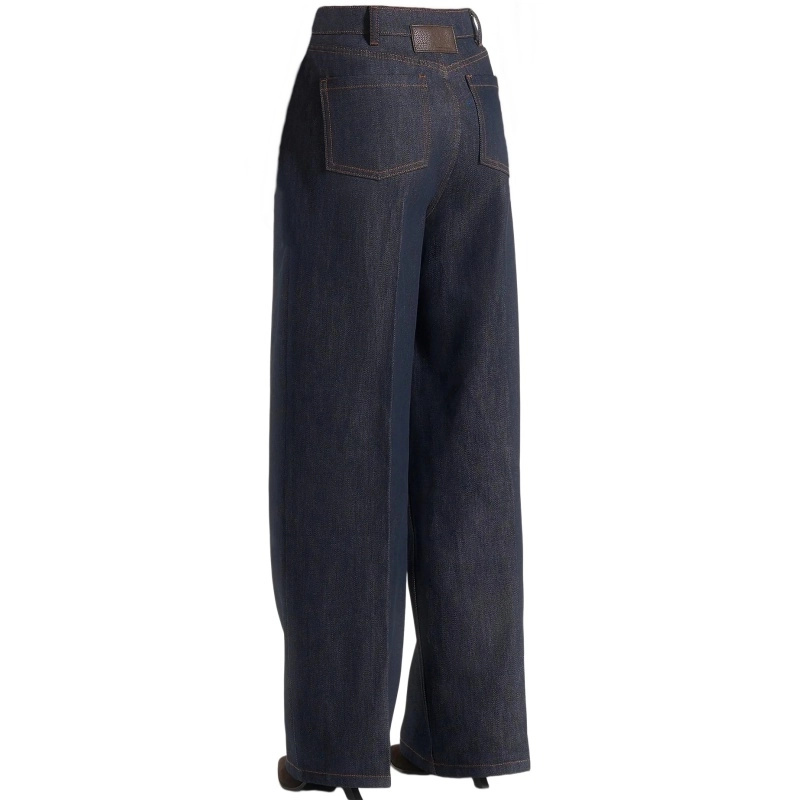 Women‘s 73% Cotton 27% Lyocell 13oz Raw Denim Jeans with Asymmetric Fly (2) Women‘s 73% Cotton 27% Lyocell 13oz Raw Denim Jeans with Asymmetric Fly (2)