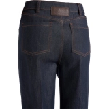 Women‘s 73% Cotton 27% Lyocell 13oz Raw Denim Jeans with Asymmetric Fly (5)