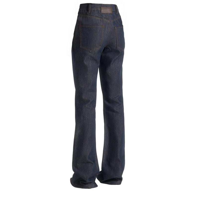 Women‘s 73% Cotton 27% Lyocell 13oz Raw Denim Jeans with Asymmetric Fly (6) Women‘s 73% Cotton 27% Lyocell 13oz Raw Denim Jeans with Asymmetric Fly (6)