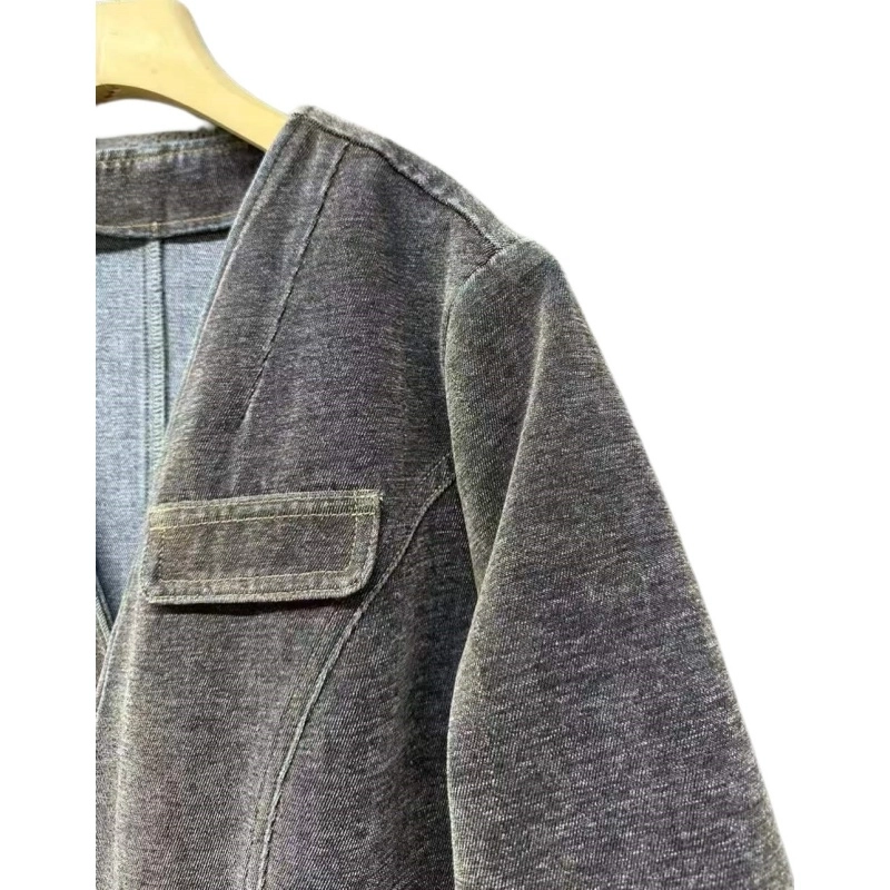 14oz Heavyweight Colored Denim – yarn-dyed, pure cotton, fully finished (3)